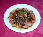 腊肉蒸毛豆