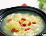 鸡蛋白菜汤