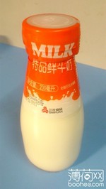 三元特品鲜牛奶瓶装200ml的热量和减肥功效