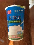 梁丰风味发酵乳优酪乳原味的热量和减肥功效