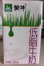 蒙牛 低脂牛奶(盒装)