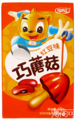 趣美滋 巧蘑菇(红豆味)