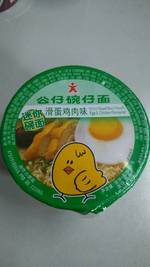 公仔 碗仔面迷你碗面(滑蛋鸡肉味)