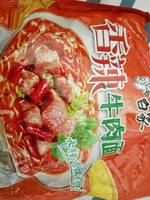 白象 香辣牛肉面(面饼)80g/袋