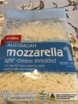 coles Mozzarella 马苏里拉奶酪碎