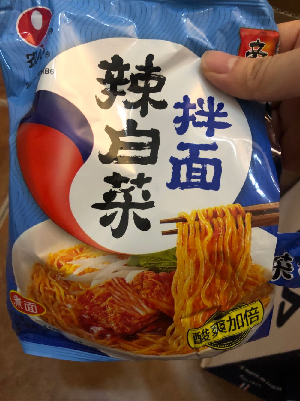 农心 辣白菜拌面