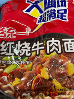 统一100 红烧牛肉大袋面