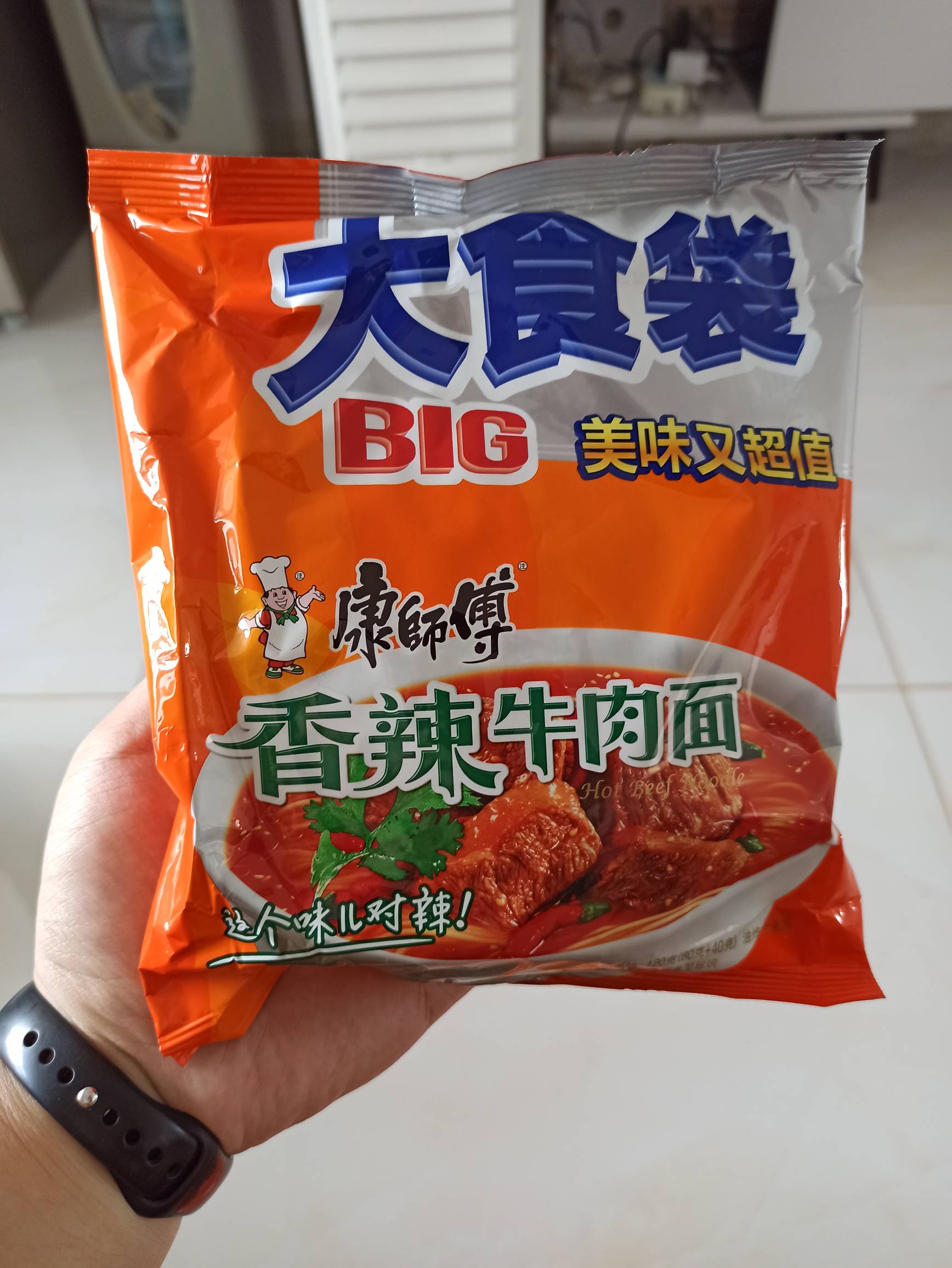 康师傅香辣牛肉面的热量和减肥功效