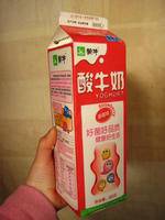 蒙牛 酸牛奶(草莓味)罐装950ml(盒装)
