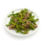 青豆角炒牛肉