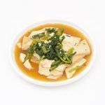 茼蒿炒豆腐