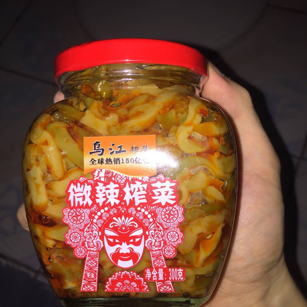 惠通乌江微辣榨菜的热量和减肥功效