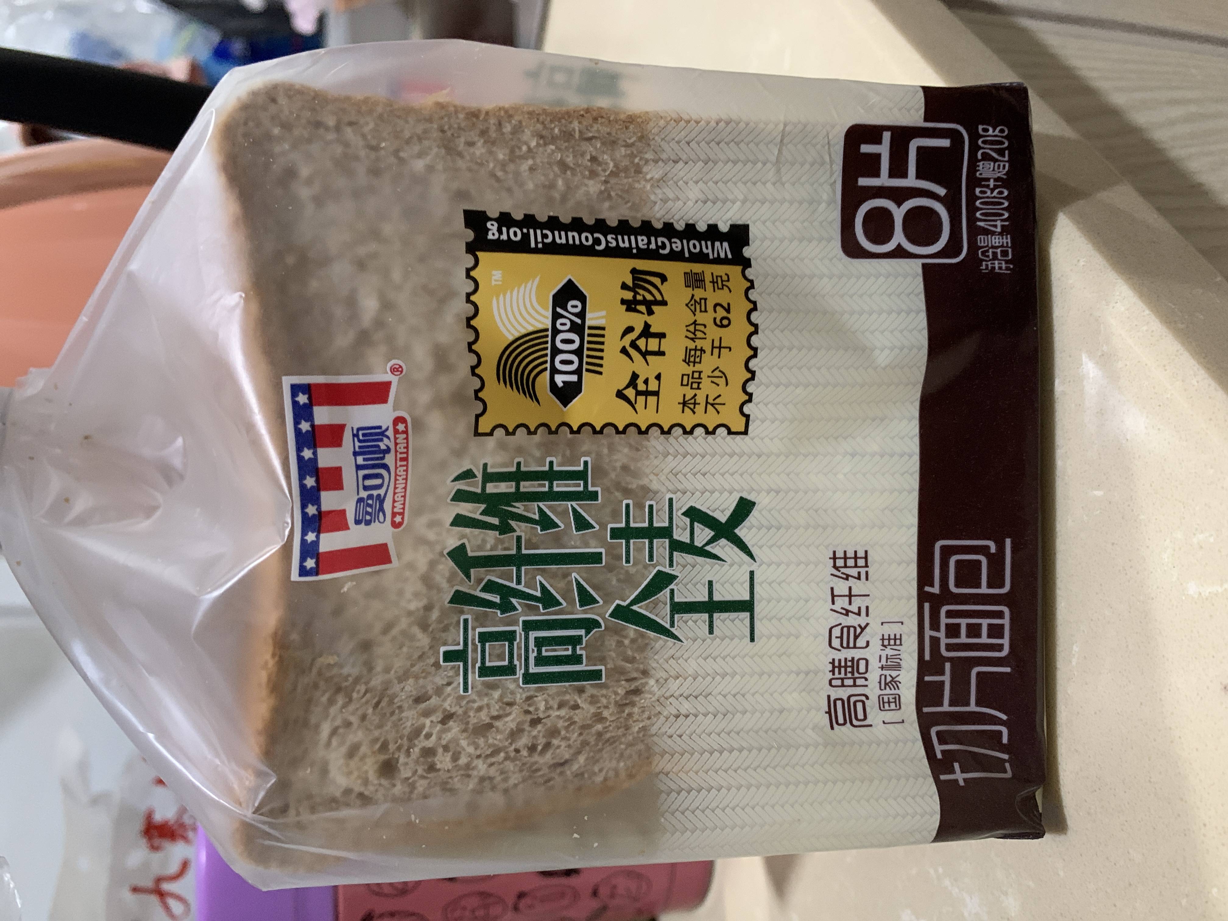 曼可顿 粗粮吐司面包