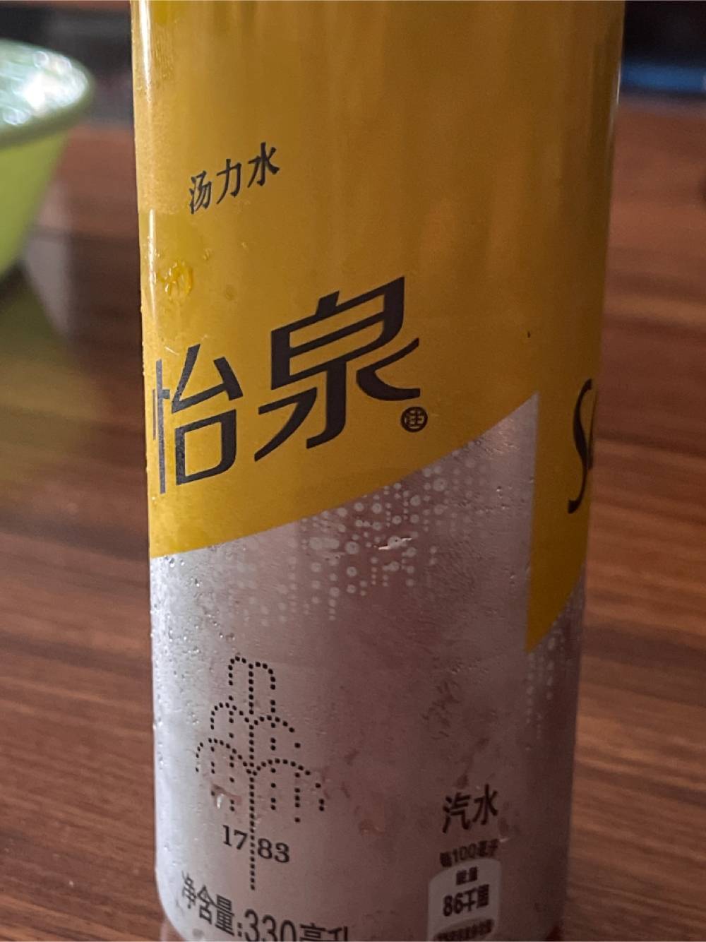 怡泉汤力水的热量和减肥功效