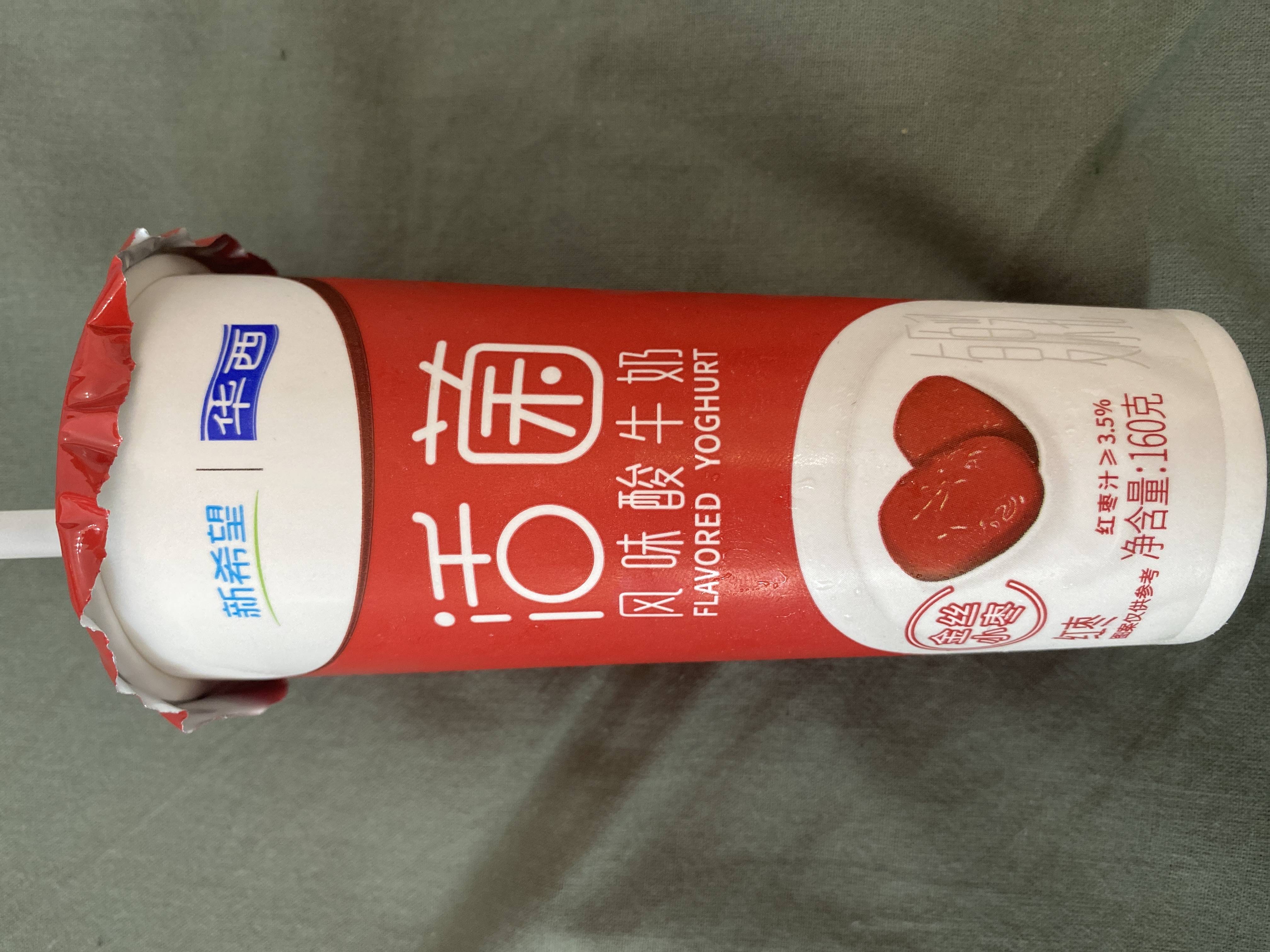 新希望 华西 活菌风味酸牛奶(红枣)