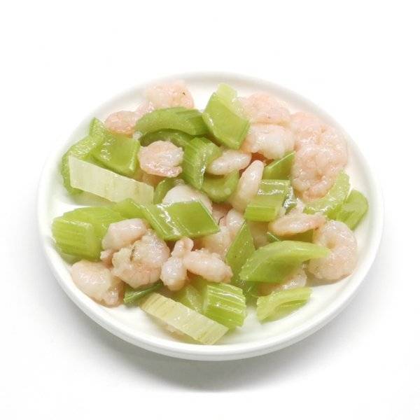 西芹炒虾仁