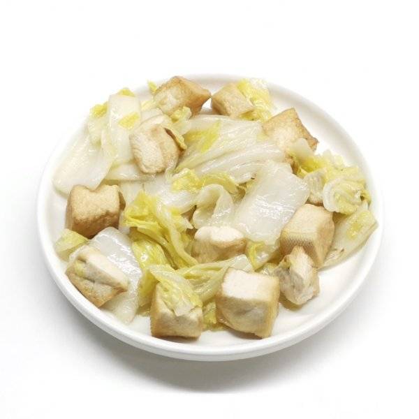 白菜炒豆腐
