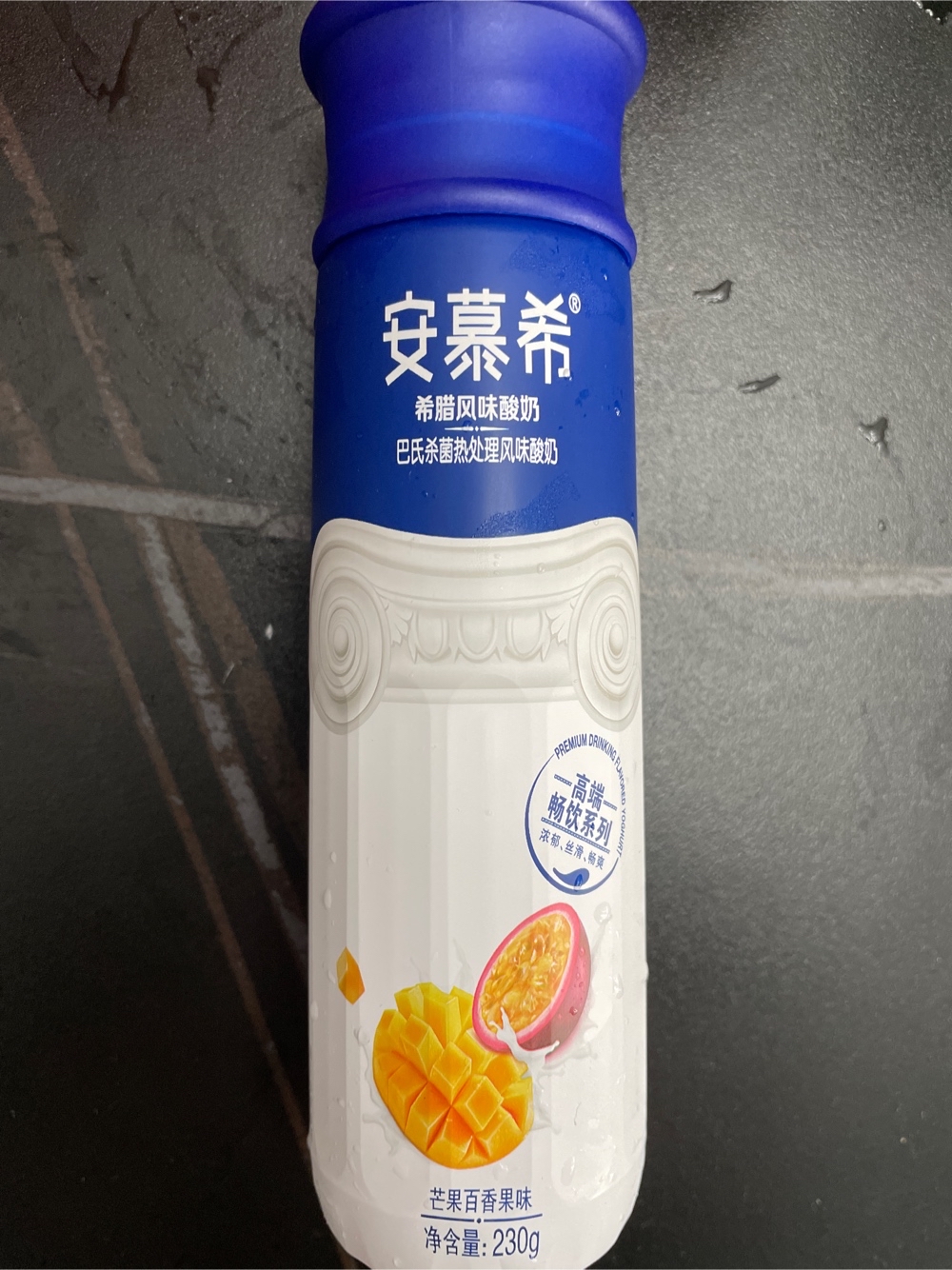 安慕希希臘風味酸奶芒果百香果味的熱量和減肥功效