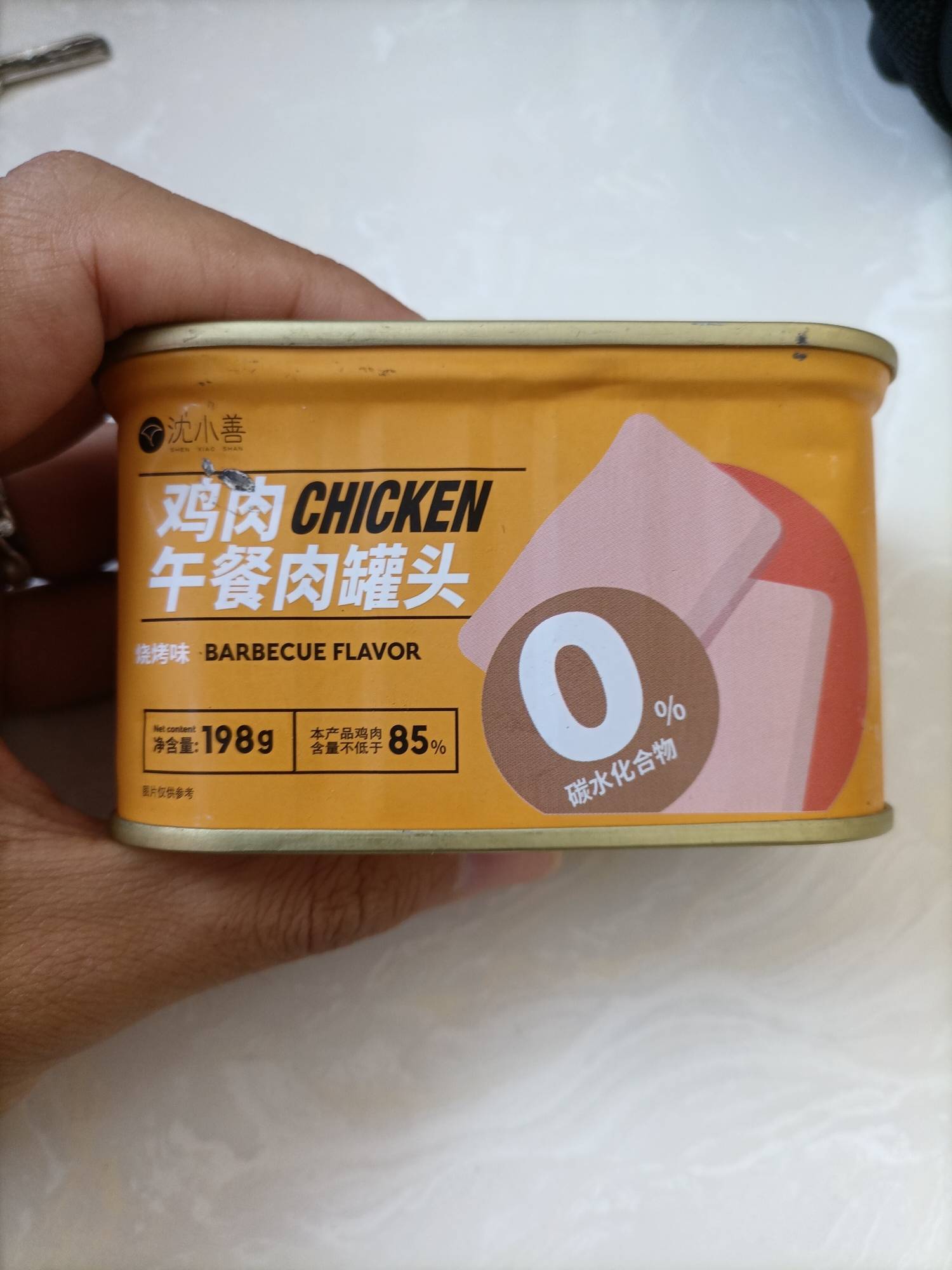 沈小善鸡肉午餐肉罐头的热量和减肥功效